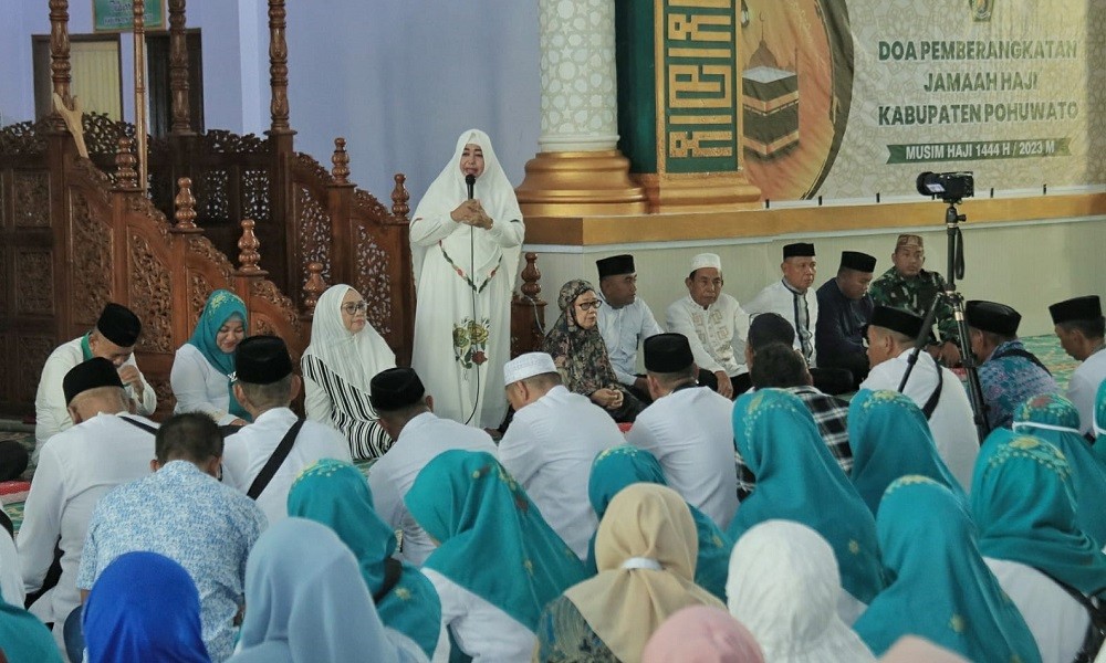28 Lepas dan Doa Pemberangkatan Calon Jamaah Haji Kabupaten Pohuwato